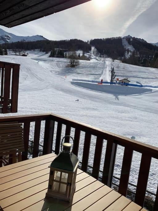 Appartement A Enchastrayes Sur Piste Station De Ski Au Sauze A 3Km De Barcelonnette Exterior foto